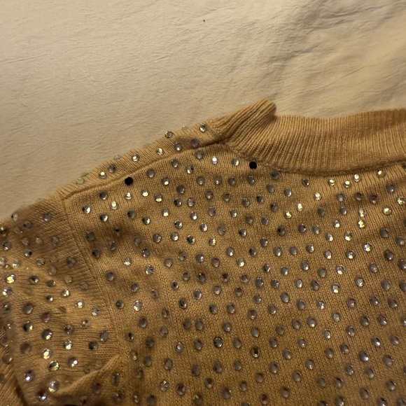 Iconic Alice + Olivia Rhinestone Sweater | Size S - Picture 11 of 12